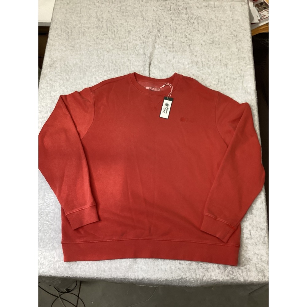 Alpine Design Mens XXL French Terry‎ Crew Sweatshirt Antique Rosewood ADM15680